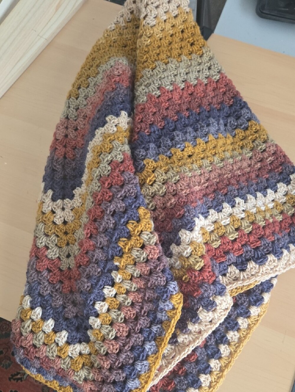 Handmade Crochet Throw - Picture 2 of 4